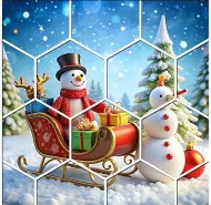 Christmas Hexa Puzzle