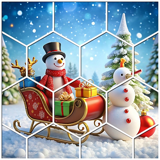 Christmas Hexa Puzzle
